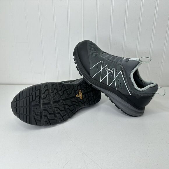 Keen Vista Energy Shift Carbon Toe Work Shoe Grey/Blue Women's Size 7W - Picture 10 of 12